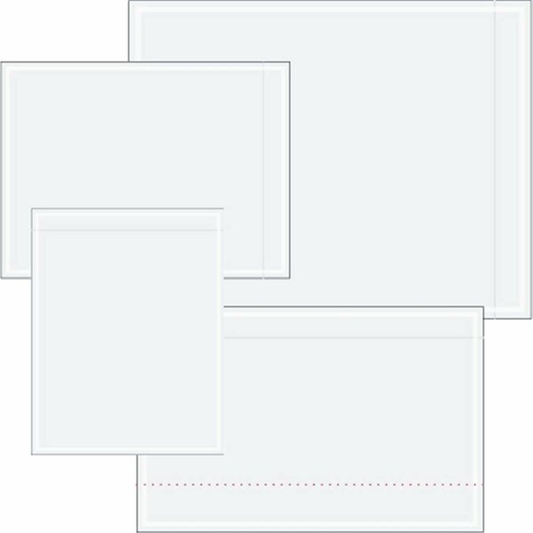 Box Partners 4 .5 x 6 in. 2 Mil Poly Clear Face Document Envelopes PL5